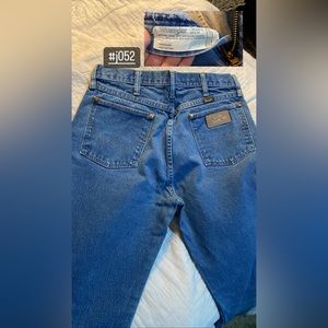 wrangler, 31x34, blue jeans